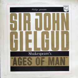 John Gielgud Shakespeare's "Ages Of Man" Vinyl LP USED
