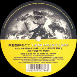 Respect I Am What I Am VINYL 12" USED