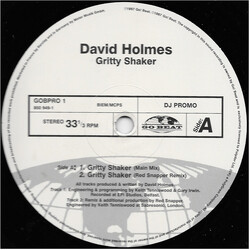 David Holmes Gritty Shaker VINYL 12" USED
