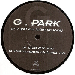 G-Park You Got Me Fallin (In Love) VINYL 12" USED