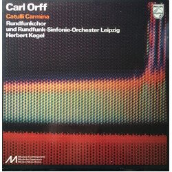 Carl Orff / Rundfunkchor Leipzig / Rundfunk-Sinfonie-Orchester Leipzig / Herbert Kegel Catulli Carmina Vinyl LP USED