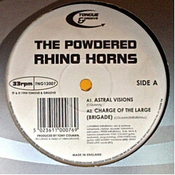 The Powdered Rhino Horns Astral Visions VINYL 12" USED