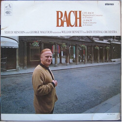 Carl Philipp Emanuel Bach / Johann Sebastian Bach / Yehudi Menuhin / George Malcolm / William Bennett (3) / Bath Festival Orchestra Harpsichord Concer
