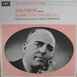 Solomon (6) / Philharmonia Orchestra / Issay Dobrowen / Johannes Brahms Plays Brahms Piano Concerto No. 2 Vinyl LP USED