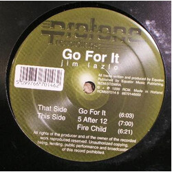 Jim Lazlo Go For It VINYL 12" USED