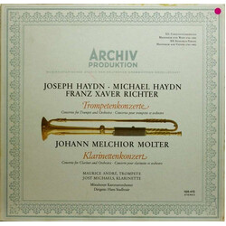 Joseph Haydn / Michael Haydn / Franz Xaver Richter / Johann Melchior Molter Trompetenkonzerte / Klarinettenkonzert Vinyl LP USED