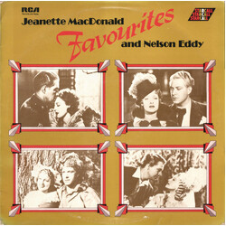 Jeanette MacDonald / Nelson Eddy Favourites Vinyl LP USED
