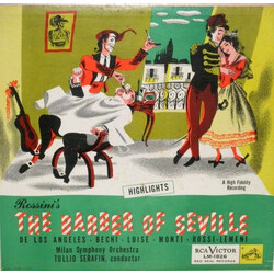 Gioacchino Rossini / Tullio Serafin / Orchestra Sinfonica Di Milano The Barber Of Seville (Highlights) Vinyl LP USED