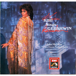 Kiri Te Kanawa / John McGlinn / The New Princess Orchestra Kiri Sings Gershwin Vinyl LP USED