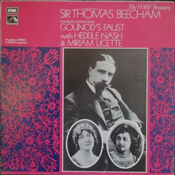 Sir Thomas Beecham / Charles Gounod / Heddle Nash / Miriam Licette Scenes From Gounod's 'Faust' Vinyl LP USED