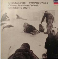 Dmitri Shostakovich / The Chicago Symphony Orchestra / Georg Solti Shostakovich Symphony No.8 Vinyl LP USED