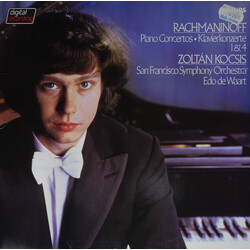 Sergei Vasilyevich Rachmaninoff / Zoltán Kocsis / The San Francisco Symphony Orchestra / Edo de Waart Piano Concertos - Klavierkonzerte 1&4 Vinyl LP U