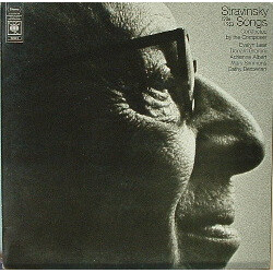 Igor Stravinsky Songs : 1906-1953 Vinyl LP USED