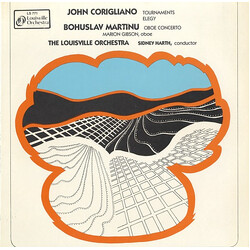 John Corigliano / Bohuslav Martinů / Sidney Harth / The Louisville Orchestra Tournaments, Elegy / Oboe Concerto Vinyl LP USED