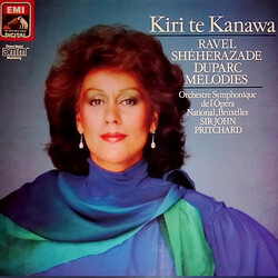 Kiri Te Kanawa / Orchestre Symphonique De L'Opéra National De Belgique / John Pritchard / Maurice Ravel / Henri Duparc Shéhérazade / Melodies Vinyl LP