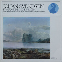 Johan Svendsen / Filharmonisk Selskaps Orkester / Miltiades Caridis Symfoni Nr. 1 D Dur, Op. 4 Vinyl LP USED