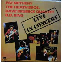 Pat Metheny / The Heath Brothers / The Dave Brubeck Quartet / B.B. King Live In Concert Vinyl LP USED