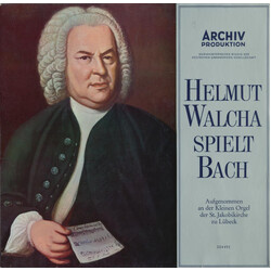 Helmut Walcha / Johann Sebastian Bach Helmut Walcha Spielt Bach Vinyl LP USED