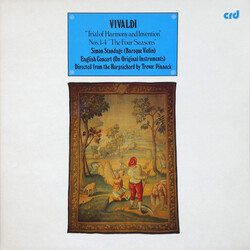 Antonio Vivaldi / Simon Standage / English Concert / Trevor Pinnock Trial Of Harmony And Invention Nos. 1-4 (The Four Seasons) Vinyl LP USED