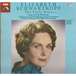 Elisabeth Schwarzkopf The Early Years (Supplement): Songs, Arias & Folk Songs Vinyl LP USED