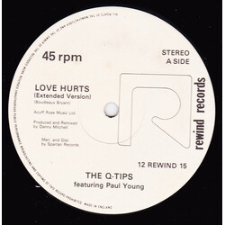 The Q Tips / Paul Young Love Hurts USED VINYL 12INCH