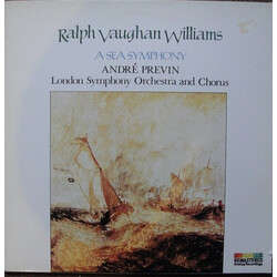 Ralph Vaughan Williams / The London Symphony Orchestra / London Symphony Chorus / André Previn A Sea Symphony Vinyl LP USED