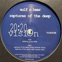 Wulf-N-Bear Raptures Of The Deep Vinyl 12" USED
