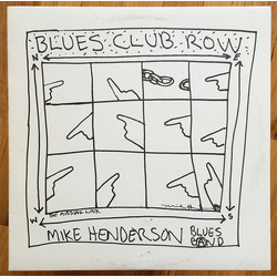 Mike Henderson Blues Band Blues Club Row Vinyl LP USED