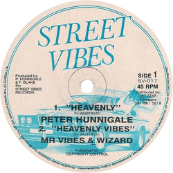 Peter Hunnigale Heavenly Vinyl 12" USED