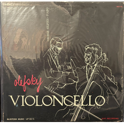 Paul Olefsky / George Silfies Violoncello And Piano Vinyl LP USED