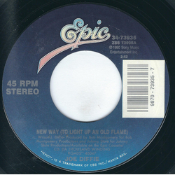 Joe Diffie New Way (To Light Up An Old Flame) Vinyl 7" USED