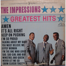 The Impressions Greatest Hits Vinyl LP USED