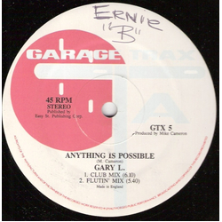 Gary L. Anything Is Possible Vinyl 12" USED