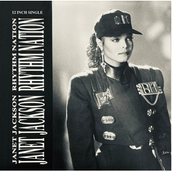 Janet Jackson Rhythm Nation Vinyl 12" USED