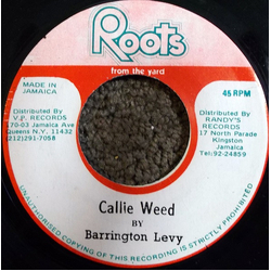 Barrington Levy Callie Weed Vinyl 7" USED