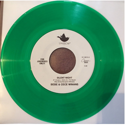 Bebe & Cece Winans / Deniece Williams Silent Night / Do You Hear What I Hear Vinyl 7" USED