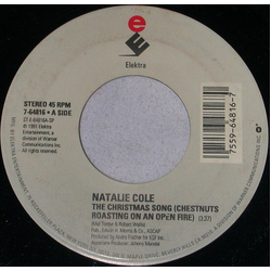 Natalie Cole The Christmas Song (Chestnuts Roasting On An Open Fire) Vinyl 7" USED