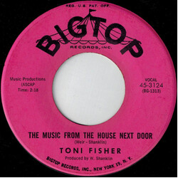 Toni Fisher The Music From The House Next Door USED VINYL 7INCH 45 RPM