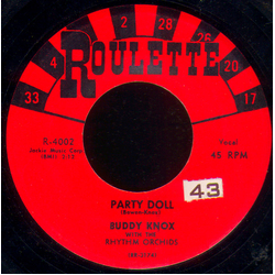 Buddy Knox / The Rhythm Orchids Party Doll Vinyl 7" USED