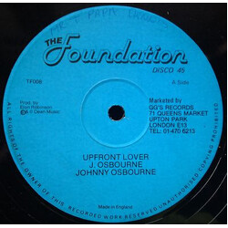 Johnny Osbourne / Tranny Ranking Upfront Lover / Van Man USED VINYL 12INCH