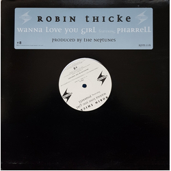 Robin Thicke / Pharrell Williams Wanna Love You Girl Vinyl 12" USED