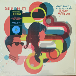 She & Him Melt Away: A Tribute To Brian Wilson Vinyl LP USED