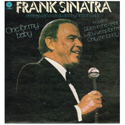 Frank Sinatra One For My Baby Vinyl LP USED