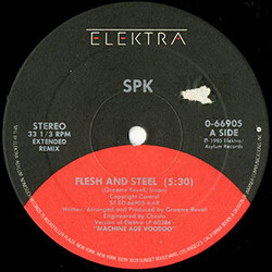 SPK Flesh And Steel USED VINYL 12INCH