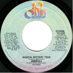 Ambrosia Burleigh Drummond Magical Mystery Tour Vinyl 7" USED