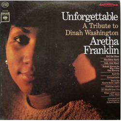 Aretha Franklin Unforgettable (A Tribute To Dinah Washington) Vinyl LP USED