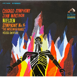 Chicago Symphony Orchestra / Jean Martinon / Carl Nielsen Symphony No. 4 "The Inextinguishable” / Helios Overture Vinyl LP USED