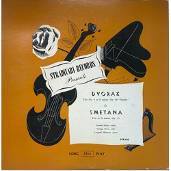 Antonín Dvořák / Bedřich Smetana / Arnold Eidus / George Ricci / Leopold Mittman Dvorak Trio No. 4 In E Minor, Op. 90 "Dumky" • Smetana Trio In G Mino