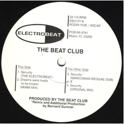 The Beat Club The Beat Club EP Vinyl 12" USED