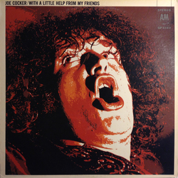 Joe Cocker With A Little Help From My Friends Vinyl LP USED
